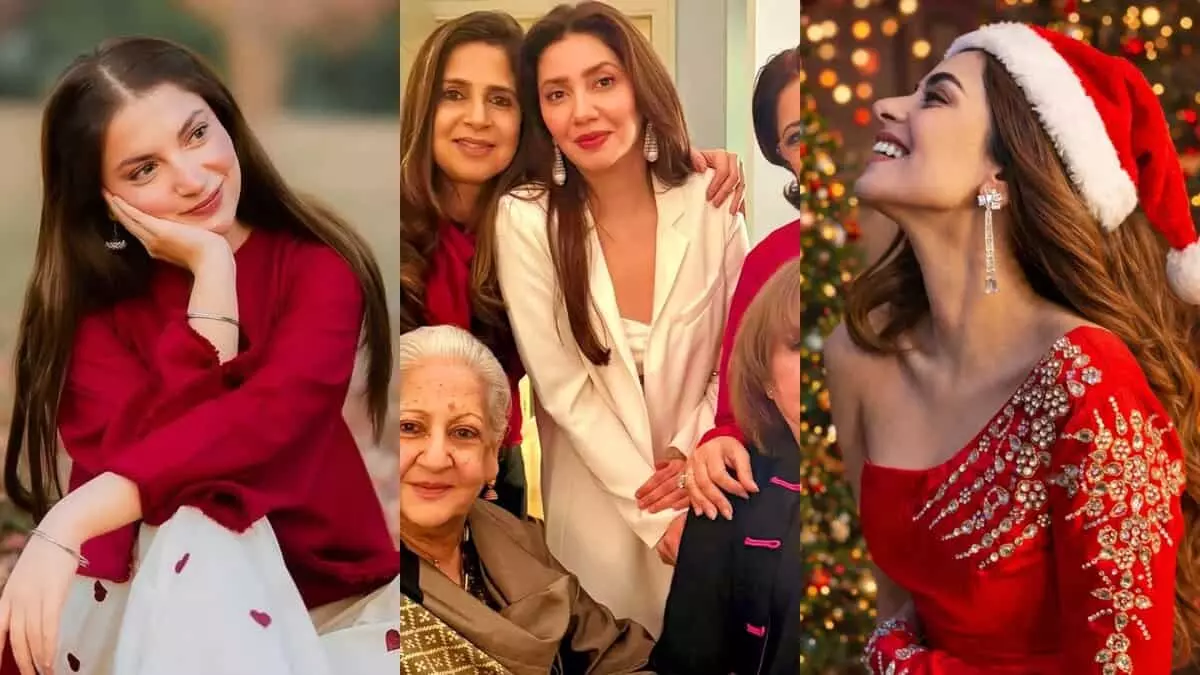 Mahira Khan से लेकर आसिम अजहर तक: पाकिस्तानी सितारे क्रिसमस 2025 मनाएंगे Mahira Khan से लेकर आसिम अजहर तक: पाकिस्तानी सितारे क्रिसमस 2025 मनाएंगे