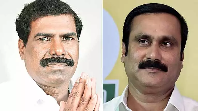 Anbumani ने जीके मणि को पीएमके से हटाया Anbumani ने जीके मणि को पीएमके से हटाया