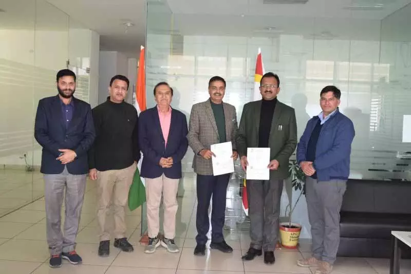 APG यूनिवर्सिटी, PG कॉलेज ने सहयोग बढ़ाने के लिए समझौता किया APG यूनिवर्सिटी, PG कॉलेज ने सहयोग बढ़ाने के लिए समझौता किया