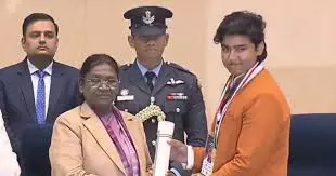 New Delhi: बाल क्षेत्र में उत्कृष्टता के लिए वैभव सूर्यवंशी हुए सम्मानित New Delhi: बाल क्षेत्र में उत्कृष्टता के लिए वैभव सूर्यवंशी हुए सम्मानित