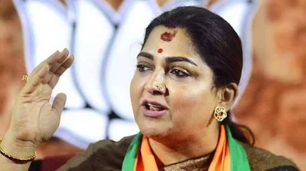 खुशबू का प्रहार: तिरुपरनकुंड्रम पहाड़ी पर दीया जलाने का आदेश कोर्ट का था, BJP का नहीं खुशबू का प्रहार: तिरुपरनकुंड्रम पहाड़ी पर दीया जलाने का आदेश कोर्ट का था, BJP का नहीं