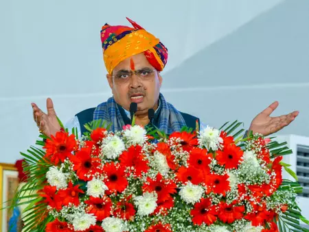 राजस्थान की हस्तशिल्प परंपरा आत्मनिर्भर भारत की मजबूत नींव है: सीएम भजनलाल शर्मा राजस्थान की हस्तशिल्प परंपरा आत्मनिर्भर भारत की मजबूत नींव है: सीएम भजनलाल शर्मा