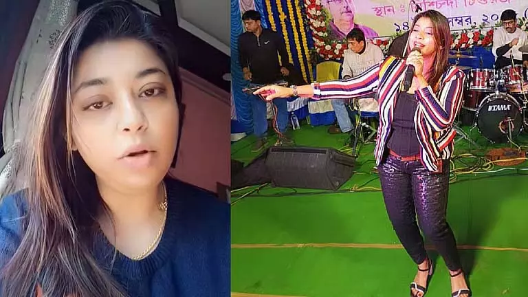 Artist ने भक्ति गीत गाने पर उत्पीड़न की शिकायत की Artist ने भक्ति गीत गाने पर उत्पीड़न की शिकायत की