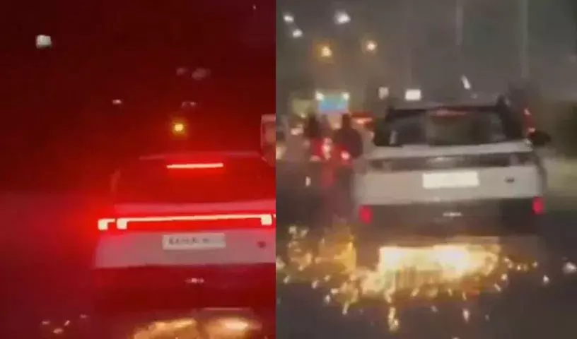 Bengaluru: नशे में धुत SUV ड्राइवर ने बाइक को 500 मीटर तक घसीटा, सड़क पर हंगामा