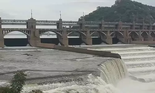 Tamil Nadu : मेट्टूर बांध की स्थिति Tamil Nadu : मेट्टूर बांध की स्थिति