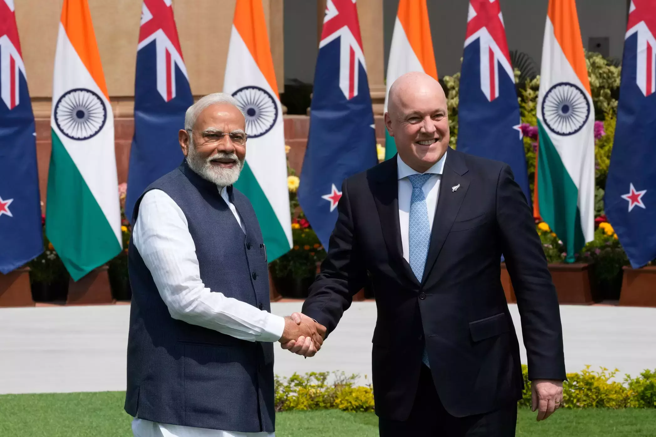 भारत-न्यूज़ीलैंड FTA एक ऐतिहासिक डील है: PM क्रिस्टोफर लक्सन भारत-न्यूज़ीलैंड FTA एक ऐतिहासिक डील है: PM क्रिस्टोफर लक्सन