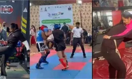 Faridabad: राज्यस्तरीय किक बॉक्सिंग लीग में छाई छोरियां, 4 ने गोल्ड व 1 ने सिल्वर मेडल जीता