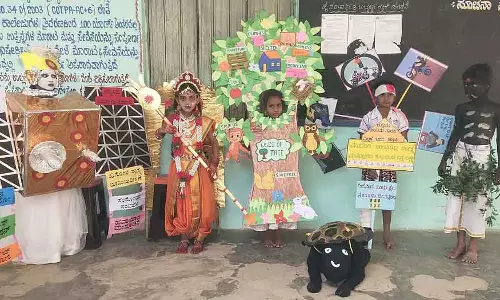 Bagepalli : बच्चों के कॉस्ट्यूम जिन्होंने लोगों का ध्यान खींचा Bagepalli : बच्चों के कॉस्ट्यूम जिन्होंने लोगों का ध्यान खींचा