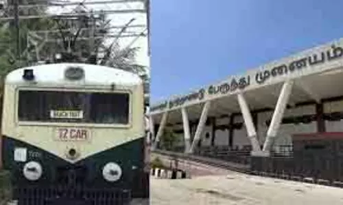 किलंबक्कम रेलवे स्टेशन जनवरी 2026 में खुलने के लिए तैयार किलंबक्कम रेलवे स्टेशन जनवरी 2026 में खुलने के लिए तैयार