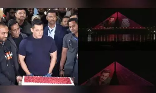 Salman Khan के 60वें जन्मदिन पर बांद्रा-वर्ली सी लिंक को रोशन किया गया