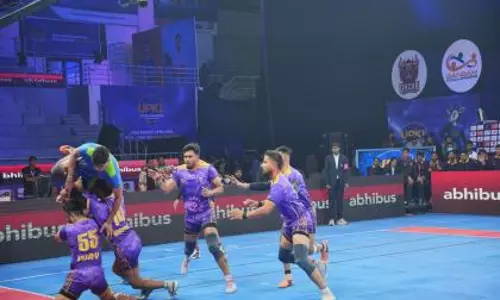 UPKL सीज़न 2 के दूसरे दिन रोमांचक मुकाबले और शानदार जीत देखने को मिलीं UPKL सीज़न 2 के दूसरे दिन रोमांचक मुकाबले और शानदार जीत देखने को मिलीं