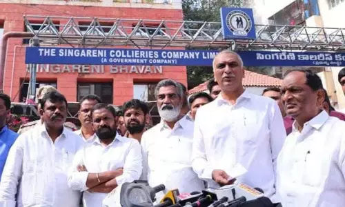 सिंगरेनी में फिर से मेडिकल बोर्ड बनाया जाना चाहिए: पूर्व मंत्री Harish Rao