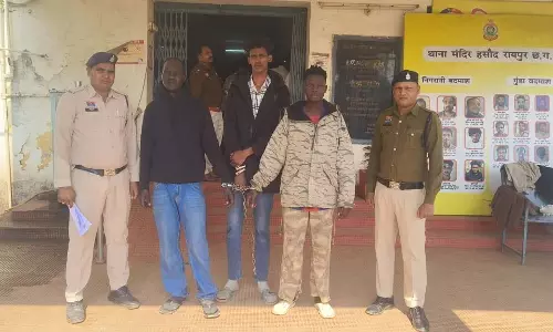 कलिंगा यूनिवर्सिटी के तीन विदेशी छात्र गैर इरादतन हत्या के मामले में गिरफ्तार