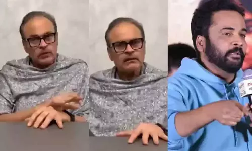मोरल पुलिसिंग पर भड़के Naga Babu; एक्टर शिवाजी के साड़ी वाले बयान पर जताया विरोध। मोरल पुलिसिंग पर भड़के Naga Babu; एक्टर शिवाजी के साड़ी वाले बयान पर जताया विरोध।