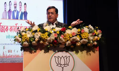 सोनोवाल: BJP 2026 चुनावों में मजबूत स्थिति में सोनोवाल: BJP 2026 चुनावों में मजबूत स्थिति में
