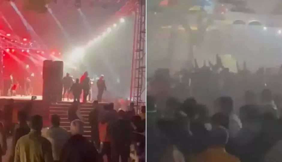 Bangladesh: सिंगर जेम्स के कॉन्सर्ट पर हमला, कई छात्र घायल Bangladesh: सिंगर जेम्स के कॉन्सर्ट पर हमला, कई छात्र घायल