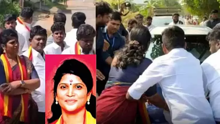 पद से हटाए जाने पर आत्महत्या की कोशिश करने वाले TVK पदाधिकारी को ICU में भर्ती कराया गया पद से हटाए जाने पर आत्महत्या की कोशिश करने वाले TVK पदाधिकारी को ICU में भर्ती कराया गया