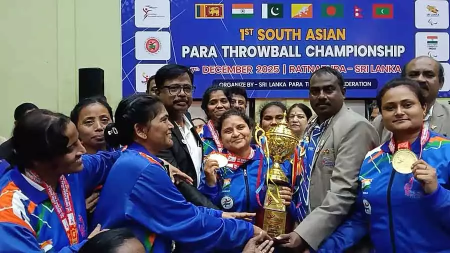 पैरा थ्रोबॉल चैंपियनशिप: मलाथी टीम ने Sri Lanka में जीत दर्ज की पैरा थ्रोबॉल चैंपियनशिप: मलाथी टीम ने Sri Lanka में जीत दर्ज की