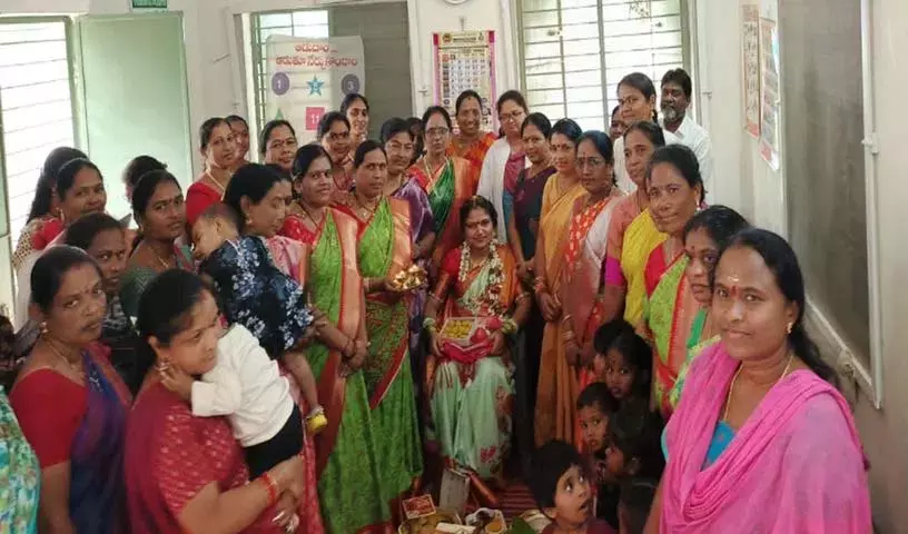 पौष्टिक भोजन से माँ और बच्चे की सेहत अच्छी रहती है: CDPO लक्ष्मी प्रसन्ना पौष्टिक भोजन से माँ और बच्चे की सेहत अच्छी रहती है: CDPO लक्ष्मी प्रसन्ना