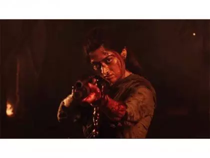 Rashmika मंदाना की मायसा का थीम म्यूज़िक का पहला लुक रिलीज़ हुआ Rashmika मंदाना की मायसा का थीम म्यूज़िक का पहला लुक रिलीज़ हुआ