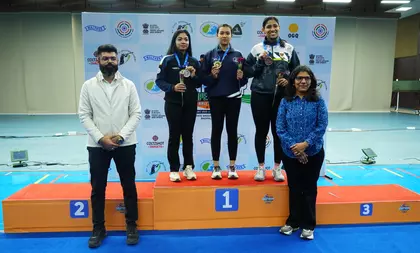 नेशनल शूटिंग चैंपियनशिप: तिलोत्तमा सेन ने 50 मीटर राइफल 3P में गोल्ड जीता नेशनल शूटिंग चैंपियनशिप: तिलोत्तमा सेन ने 50 मीटर राइफल 3P में गोल्ड जीता