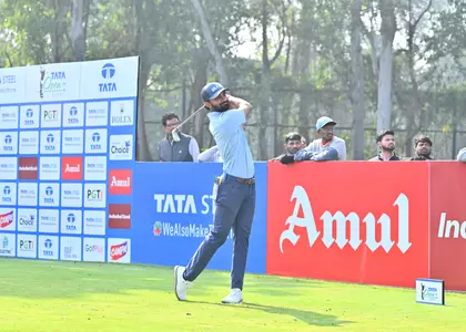 शुभम जगलान और युवराज संधू टाटा ओपन गोल्फ में हैं बराबरी पर शुभम जगलान और युवराज संधू टाटा ओपन गोल्फ में हैं बराबरी पर