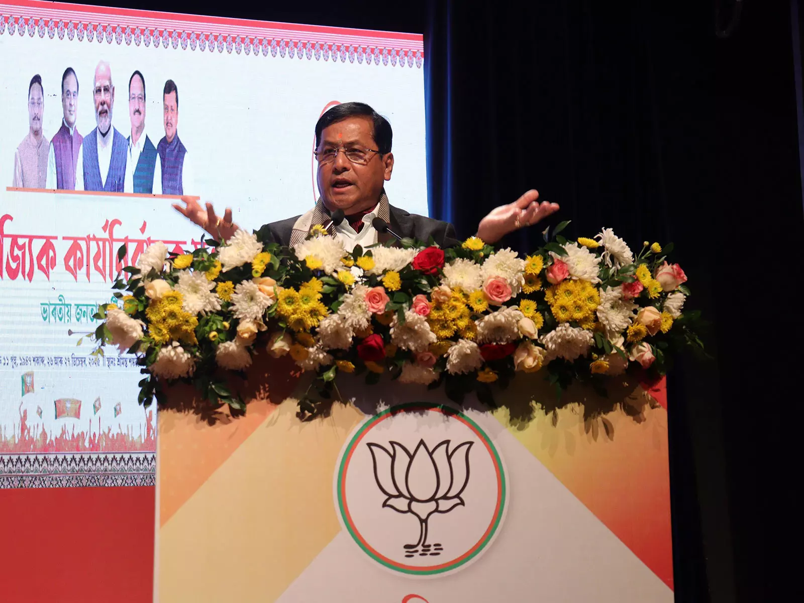 सोनोवाल: BJP 2026 चुनावों में मजबूत स्थिति में सोनोवाल: BJP 2026 चुनावों में मजबूत स्थिति में