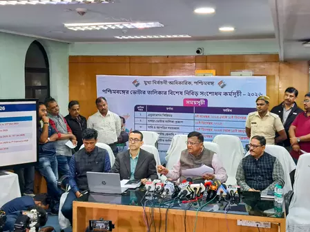 पश्चिम बंगाल के सीईओ की सुरक्षा बढ़ाई गई, कार्यालय में की गई सीएपीएफ की तैनाती पश्चिम बंगाल के सीईओ की सुरक्षा बढ़ाई गई, कार्यालय में की गई सीएपीएफ की तैनाती
