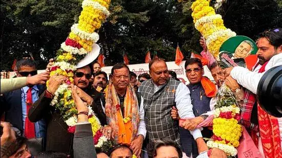 State BJP अध्यक्ष ने पश्चिमी उत्तर प्रदेश का दौरा शुरू किया State BJP अध्यक्ष ने पश्चिमी उत्तर प्रदेश का दौरा शुरू किया