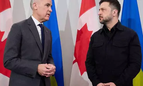 Zelensky ने कनाडा के PM मार्क कार्नी से मुलाकात की, ट्रंप से बातचीत से पहले मदद हासिल की