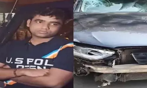 Bengaluru : नशे में गाड़ी चला रहे छात्र ने पैदल चलने वाले की जान ले ली