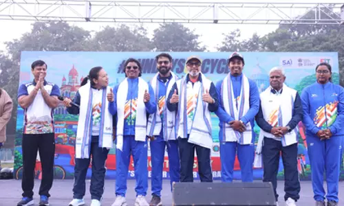 फिट इंडिया संडे ऑन साइकिल: 2025 का साल खत्म हुआ ऊर्जा और फिटनेस के साथ फिट इंडिया संडे ऑन साइकिल: 2025 का साल खत्म हुआ ऊर्जा और फिटनेस के साथ