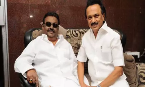 मुख्यमंत्री स्टालिन ने पूर्व DMDK प्रमुख कैप्टन विजयकांत की पुण्यतिथि पर उन्हें श्रद्धांजलि अर्पित की