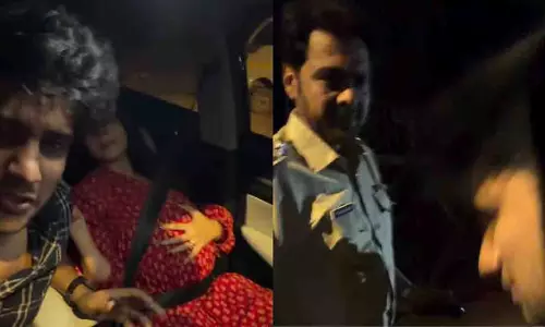 नशे में पति और पुलिस की कार्रवाई: गर्भवती महिला सुरक्षित अस्पताल पहुँची