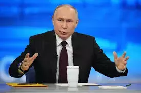 Putin ने कहा कि अगर कीव शांति नहीं चाहता है तो रूस यूक्रेन के अपने लक्ष्य को ताकत से हासिल करेगा Putin ने कहा कि अगर कीव शांति नहीं चाहता है तो रूस यूक्रेन के अपने लक्ष्य को ताकत से हासिल करेगा