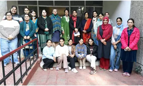JU ने ‘होम साइंस रिसर्च एंड पेडागॉजी में कंटेम्पररी डिस्कोर्स’ पर सेशन होस्ट किया JU ने ‘होम साइंस रिसर्च एंड पेडागॉजी में कंटेम्पररी डिस्कोर्स’ पर सेशन होस्ट किया