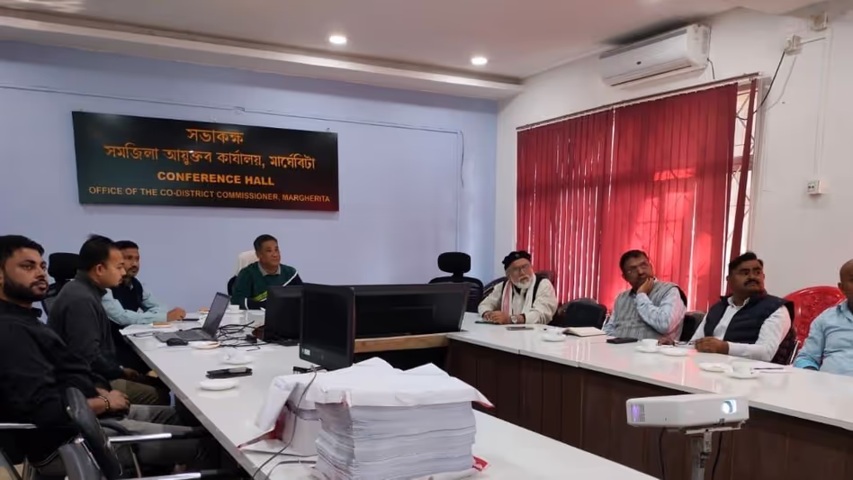 Assam : 83वें मार्गेरिटा LAC के लिए ड्राफ़्ट वोटर लिस्ट जारी
