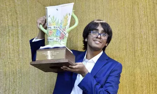 Hyderabad के लड़के ने प्रतिष्ठित स्क्रिप्स स्पेलिंग बी चैंपियनशिप में शीर्ष स्थान हासिल किया