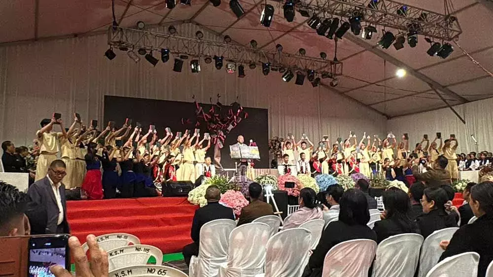 Nagaland : कांगत्सुंग बैपटिस्ट अरोगो ने शताब्दी जयंती मनाई