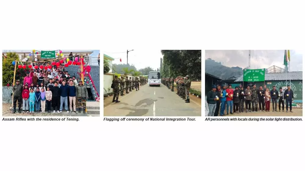 Nagaland : असम राइफल्स ने पूरे राज्य में कई एक्टिविटीज़ कीं Nagaland : असम राइफल्स ने पूरे राज्य में कई एक्टिविटीज़ कीं