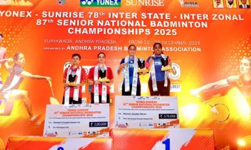 वरिष्ठ राष्ट्रीय: सूर्या करिश्मा, ऋत्विक संजीवी ने एकल खिताब जीता