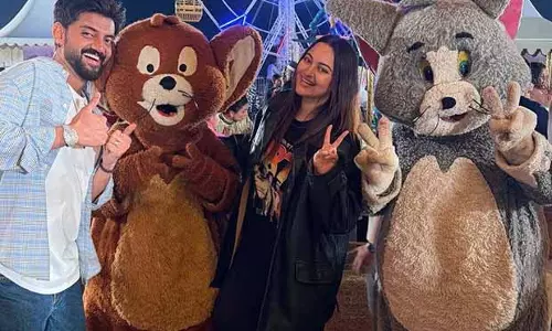 सोनाक्षी सिन्हा और ज़हीर इकबाल छुट्टियों में Tom & Jerry बने