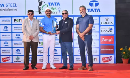 युवराज संधू ने Tata ओपन में रचा इतिहास, 2025 में सात खिताब पूरे युवराज संधू ने Tata ओपन में रचा इतिहास, 2025 में सात खिताब पूरे
