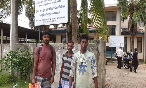 Sri Lankan की नौसेना ने तमिलनाडु के 3 मछुआरों को किया गिरफ्तार
