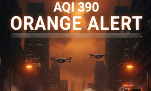 AQI 390: मौसम विभाग का कोहरे पर ऑरेंज अलर्ट AQI 390: मौसम विभाग का कोहरे पर ऑरेंज अलर्ट