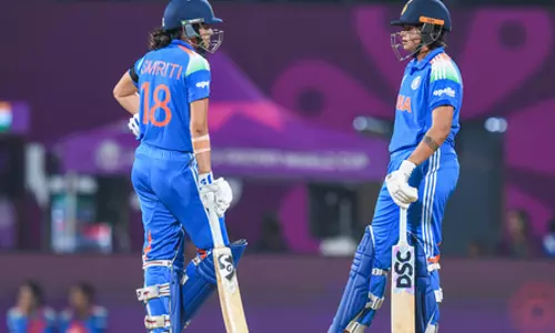 चौथा टी20: मंधाना-शेफाली ने रचा इतिहास, 3 हजार रन का आंकड़ा छूने वाली पहली महिला जोड़ी चौथा टी20: मंधाना-शेफाली ने रचा इतिहास, 3 हजार रन का आंकड़ा छूने वाली पहली महिला जोड़ी
