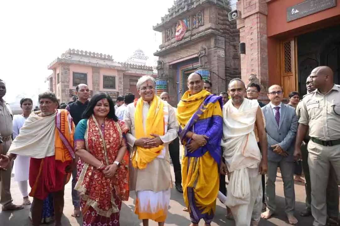 भगवान जगन्नाथ का आशीर्वाद मुझे अपने कर्तव्यों को और अधिक समर्पण के साथ निभाने के लिए प्रेरित करता है: CEC ज्ञानेश कुमार भगवान जगन्नाथ का आशीर्वाद मुझे अपने कर्तव्यों को और अधिक समर्पण के साथ निभाने के लिए प्रेरित करता है: CEC ज्ञानेश कुमार