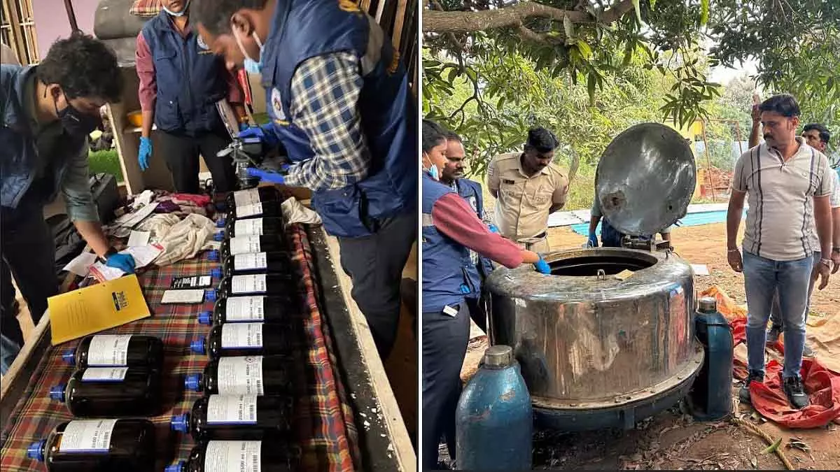 महाराष्ट्र स्टेट ANTF ने इंटर-स्टेट MD ड्रग रैकेट का भंडाफोड़ किया, ₹55.88 करोड़ की तस्करी जब्त की महाराष्ट्र स्टेट ANTF ने इंटर-स्टेट MD ड्रग रैकेट का भंडाफोड़ किया, ₹55.88 करोड़ की तस्करी जब्त की