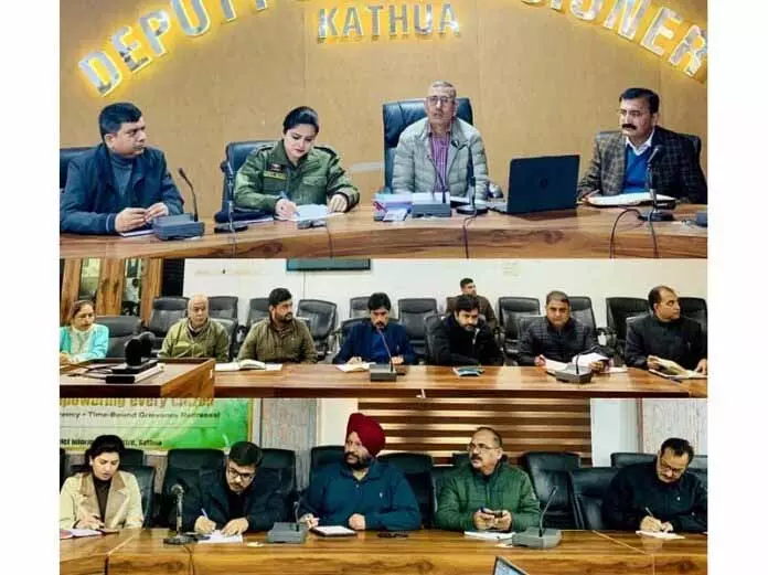 DC Kathua ने ड्रग कंट्रोल उपायों को मजबूत करने पर चर्चा की DC Kathua ने ड्रग कंट्रोल उपायों को मजबूत करने पर चर्चा की