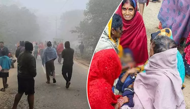 Cuttack में ट्रक ने एक आदमी को कुचला Cuttack में ट्रक ने एक आदमी को कुचला